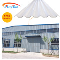 Corrosion resistant hollow pvc plastic roof tile